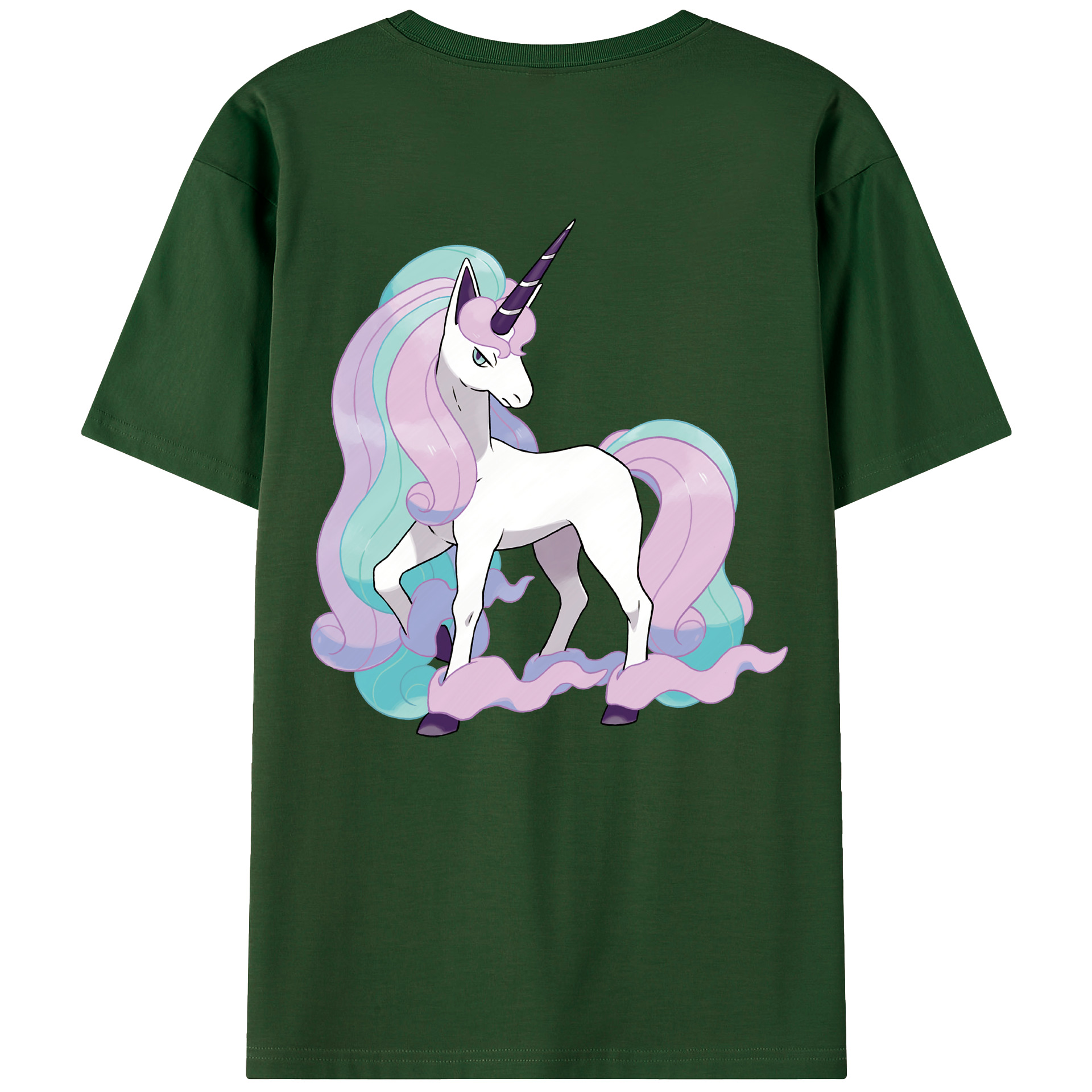 （画像用） ポケットモンスター Pokémon 綿100％半袖Tシャツ（背面プリント）